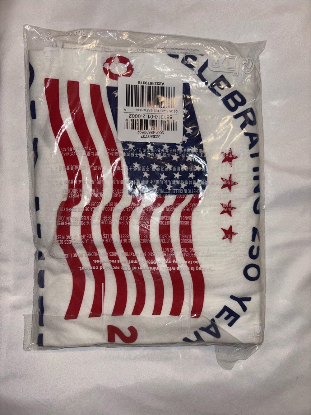 NWT 2026 4th of July Old Navy traditional shirt size M unisex